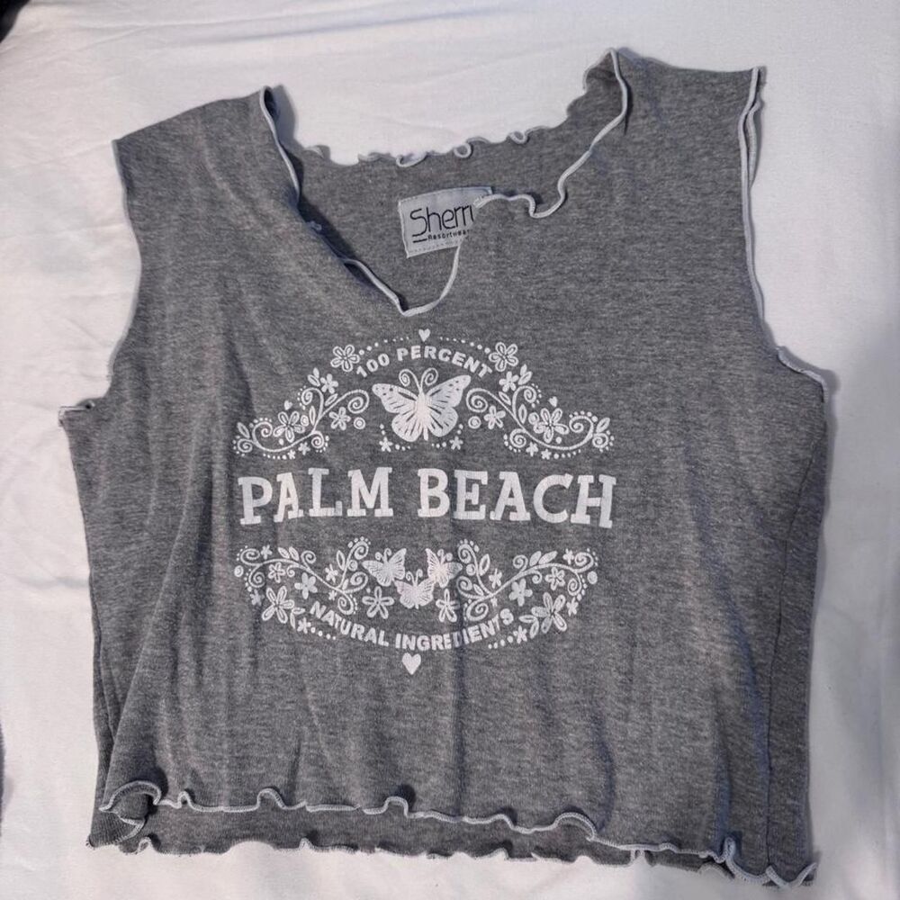 Unbranded Women's Grey Crop-top